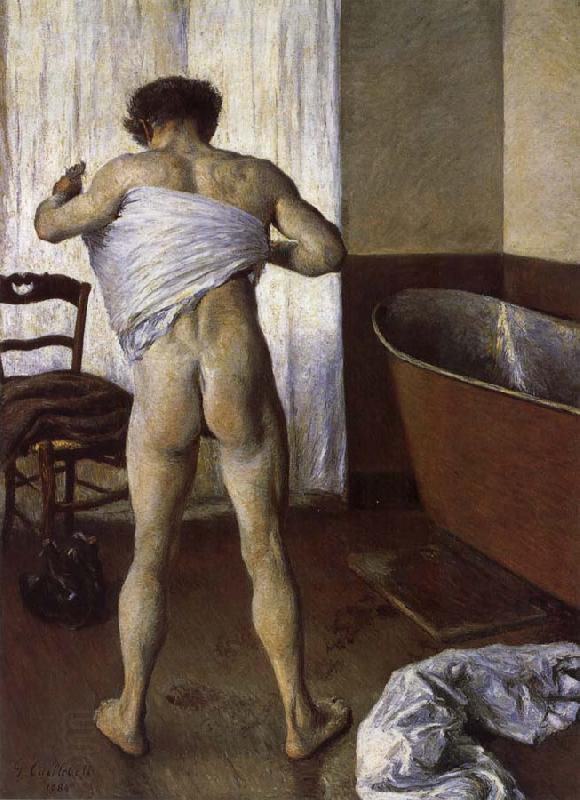 Gustave Caillebotte The man in the bath China oil painting art